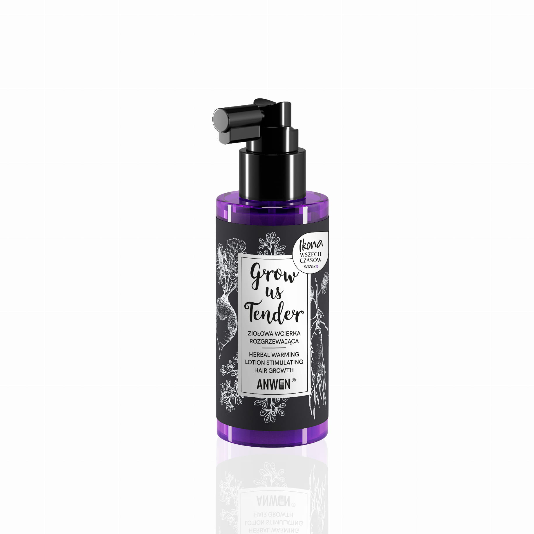 GROW US TENDER ziołowa wcierka rozgrzewająca, 150 ml – Anwen