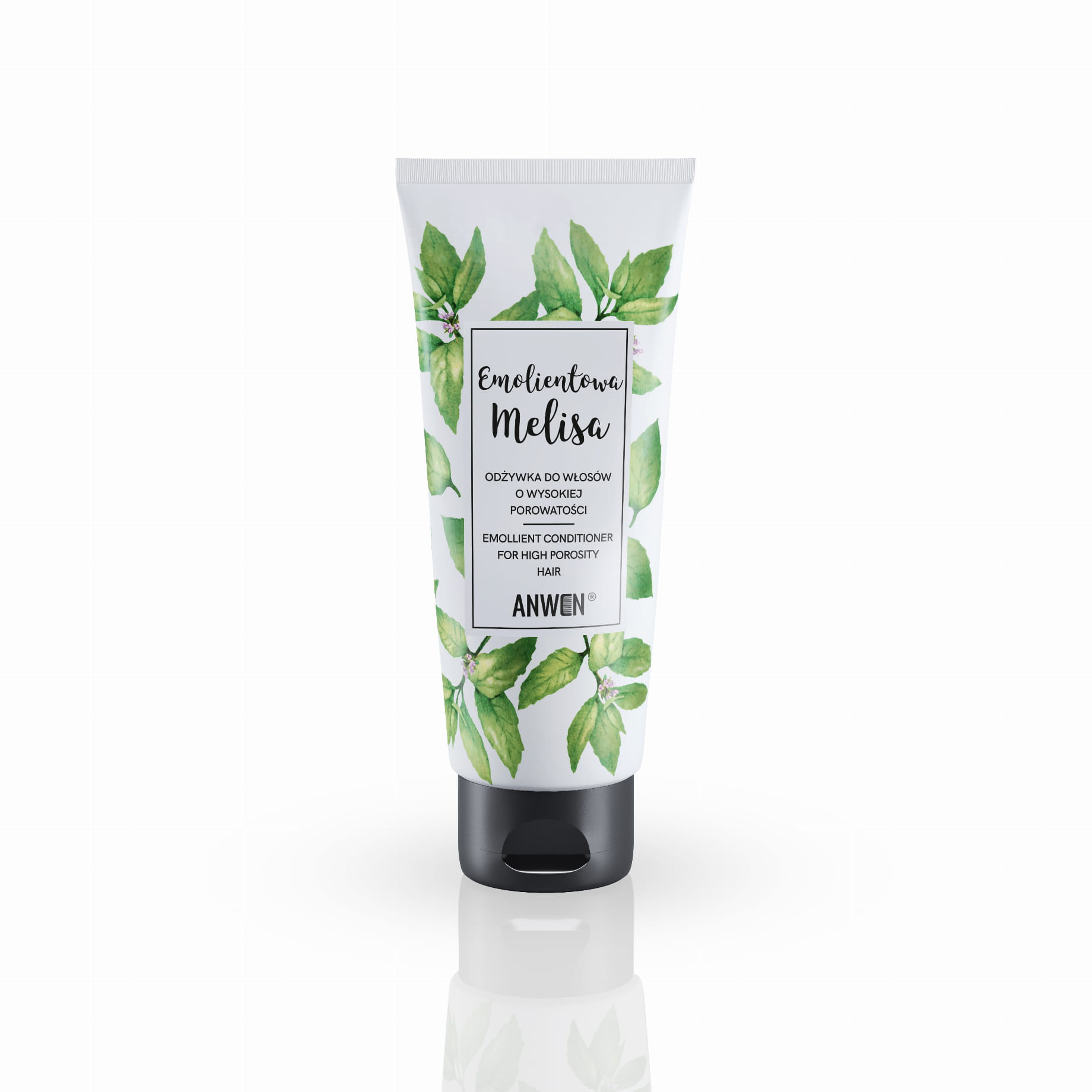 EMOLIENTOWA MELISA odżywka do włosów o wysokiej porowatości, 200 ml – ANWEN