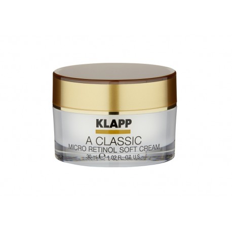 Delikatny krem z wit. A – Micro Retinol Soft Cream 30 ml – A CLASSIC – KLAPP Cosmetics