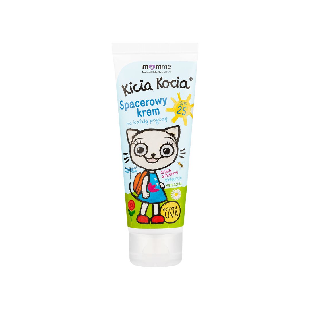 Spacerowy Krem Na Każdą Pogodę SPF 25 Kicia Kocia 50ml – MomMe